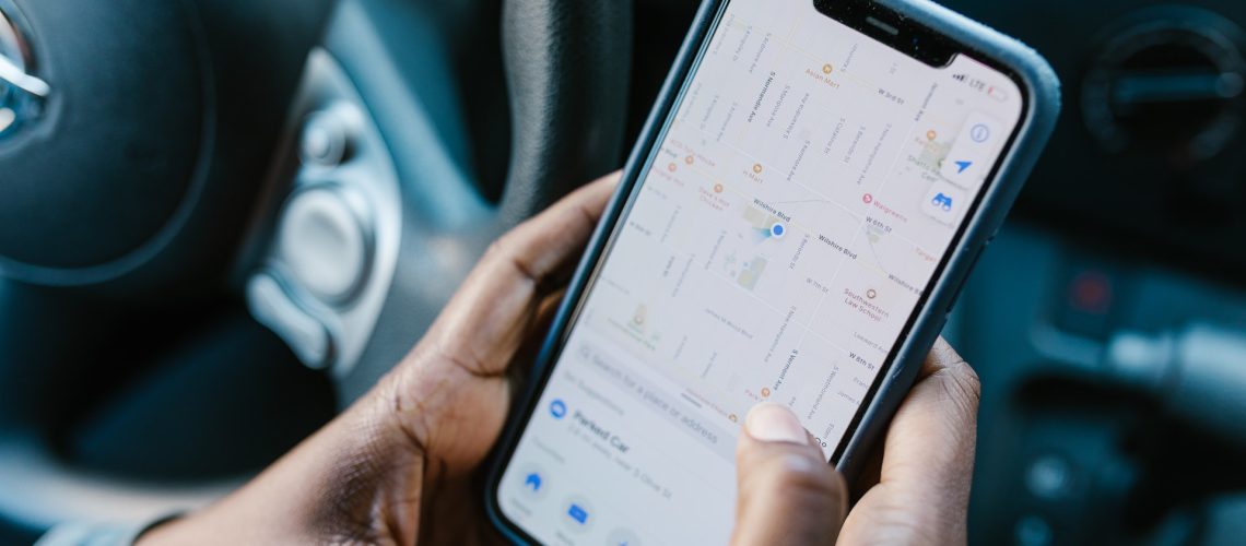 GPS Map On Phone